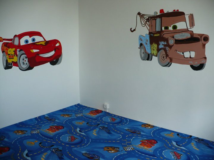 Malování Vojtíškova pokojíčku 2011 002